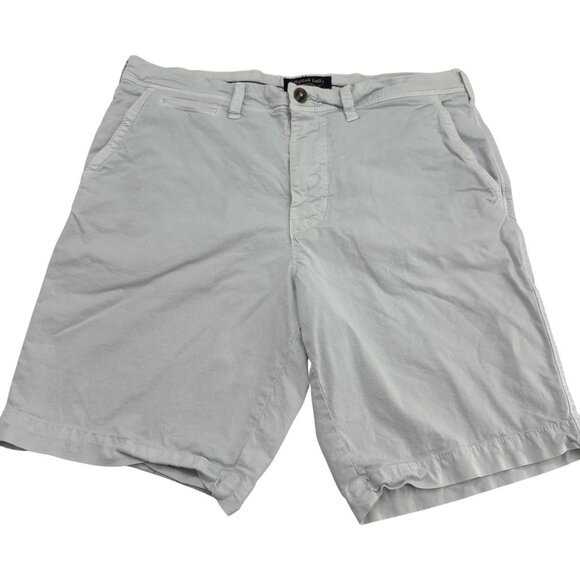 American Eagle Mens Slim Fit Extreme Flex Shorts Size 33 Light Blue - Picture 1 of 6